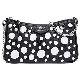 Borsa a tracolla Louis Vuitton Yayoi Kusama Monogram Giant Empreinte Infinity Dots nera