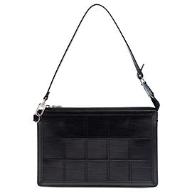 Borsa a tracolla Louis Vuitton Epi Stretch Delmonico nera