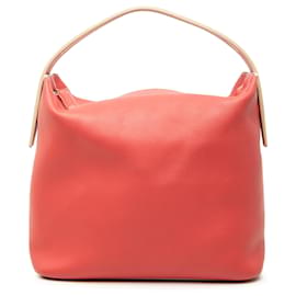 Borsa a mano in pelle arancione LOEWE