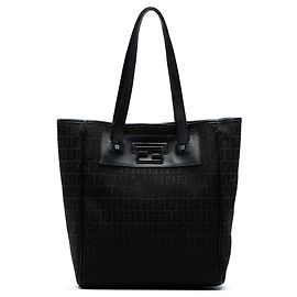 Tote in tela Fendi Zucchino marrone