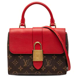 Borsa Louis Vuitton Monogram Locky BB marrone