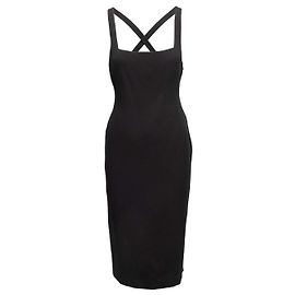 Autre Marque Ärmelloses Seidenkleid in Schwarz Ralph Lauren Purple Label Größe US 8