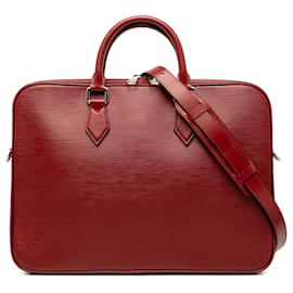 Borsa Business Louis Vuitton Epi Dandy MM Rossa