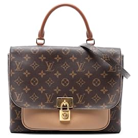 Sac Marignan en monogramme Louis Vuitton marron