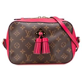 Borsa a tracolla Louis Vuitton Monogram Saintonge marrone