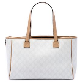 Gucci GG Supreme Tote weiß