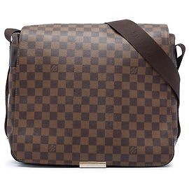 Borsa a tracolla Louis Vuitton Damier Ebene Abbesses marrone