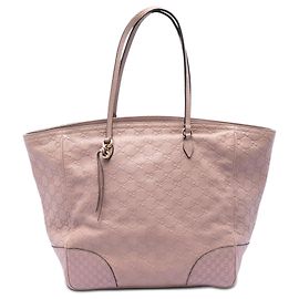 Borsa Tote Gucci Guccissima rosa