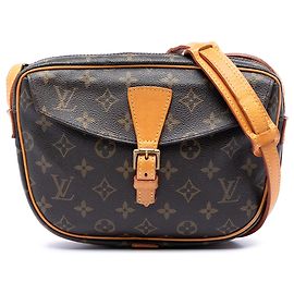 Borsa a tracolla Louis Vuitton Monogram Jeune Fille MM marrone