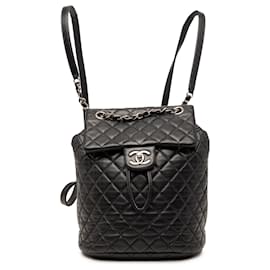Rucksack Chanel Small Lambskin Urban Spirit schwarz