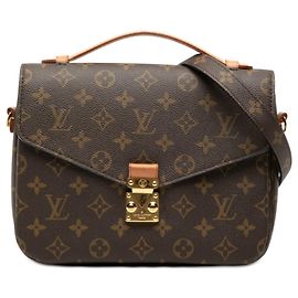 Bolso Louis Vuitton Monogram Pochette Metis marrón