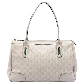 Tote Gucci Guccissima Web Princy beige