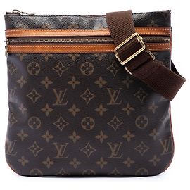 Borsa a tracolla Louis Vuitton Monogram Bosphore marrone