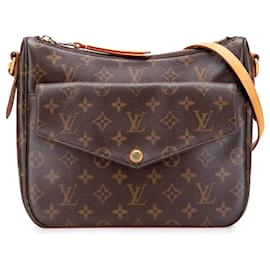 Louis Vuitton Monogram Mabillon Umhängetasche braun