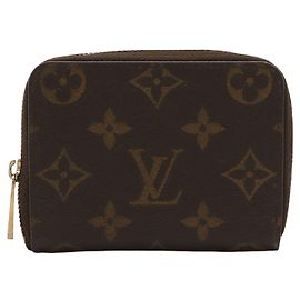 Monedero Louis Vuitton Monogram Zippy marrón