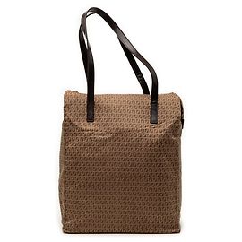 Tote in nylon Fendi Micro Zucchino marrone