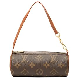 Borsa a mano Louis Vuitton Monogram Papillon marrone