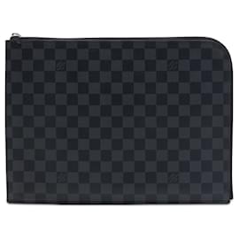 Clutch Pochette Jour GM in Damier Graphite nero Louis Vuitton