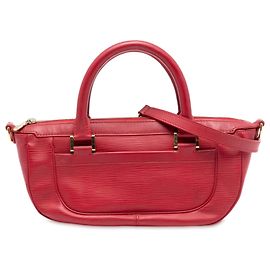 Borsa Louis Vuitton Epi Dhanura PM rossa