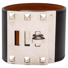 Bracelet Black Hermes Extreme Wrap Studé - Hermès