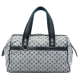 Louis Vuitton Monogram Mini Lin Josephine GM Handtasche Grau