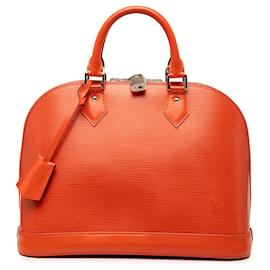 Borsa Louis Vuitton Epi Alma PM Arancione