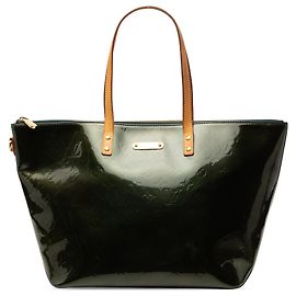 Borsa Louis Vuitton Monogram Vernis Bellevue GM Verde