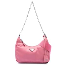 Borsa Prada Tessuto Re Edition 2005 Rosa