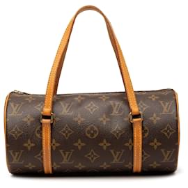 Borsa Louis Vuitton Monogram Papillon 28 marrone