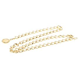Cintura a catena con medaglione 31 Rue Cambon placcata oro Gold Chanel CC