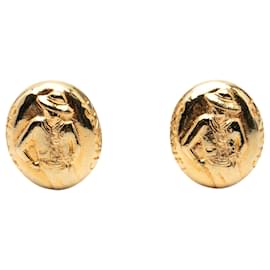 Orecchini a clip Mademoiselle placcati oro Chanel Gold