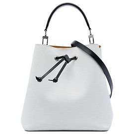 Borsa a secchiello Epi NeoNoe MM bianca Louis Vuitton