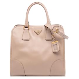 Borsa Shopping Prada Saffiano Lux rosa