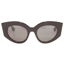 Occhiali da sole Gucci Cat-Eye nero e multicolore