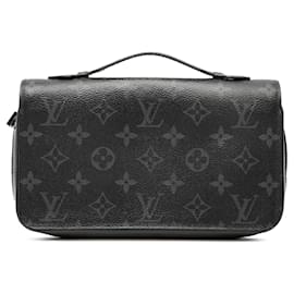 Cartera Zippy XL Monogram Eclipse negra Louis Vuitton