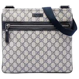 Borsa a tracolla Gucci GG Supreme beige