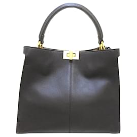 Borsa Fendi Peekaboo X Lite Medium nera