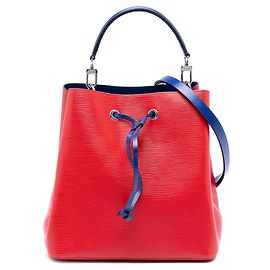 Borsa a secchiello Epi NeoNoe MM Louis Vuitton rossa