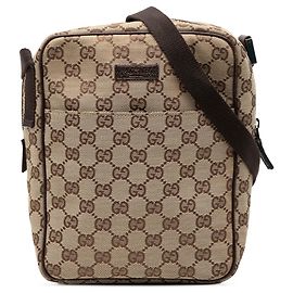 Bolso bandolera Gucci GG Canvas beige