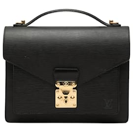 Borsa Louis Vuitton Epi Monceau 28 nera