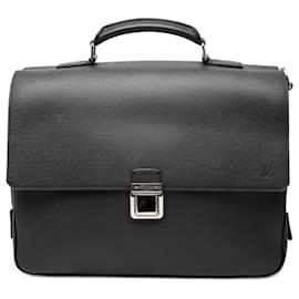 Business Tasche Louis Vuitton Taiga Vassili PM Schwarz