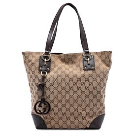 Tote Gucci GG Canvas GG Charm Beige