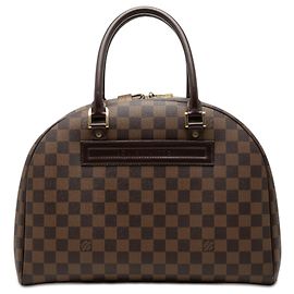 Borsa a mano Nolita in Damier Ebene marrone Louis Vuitton