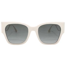 Gafas de sol Wayfarer Christian Dior blancas