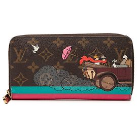 Portafoglio lungo Zippy Illustre Monogram Evasion marrone Louis Vuitton