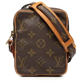 Bolso bandolera Louis Vuitton Monogram Mini Danube marrón