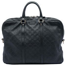 Borsa Business Gucci Guccissima nera