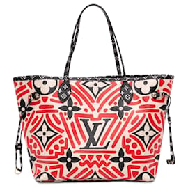 Borsa Tote Red Louis Vuitton Monogram Giant Crafty Neverfull MM