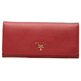 Roter Prada Saffiano Continental Long Wallet