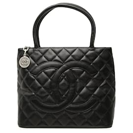 Tote Chanel Caviar Medallion nero